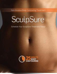 Non invasive body contouring with SculpSure
